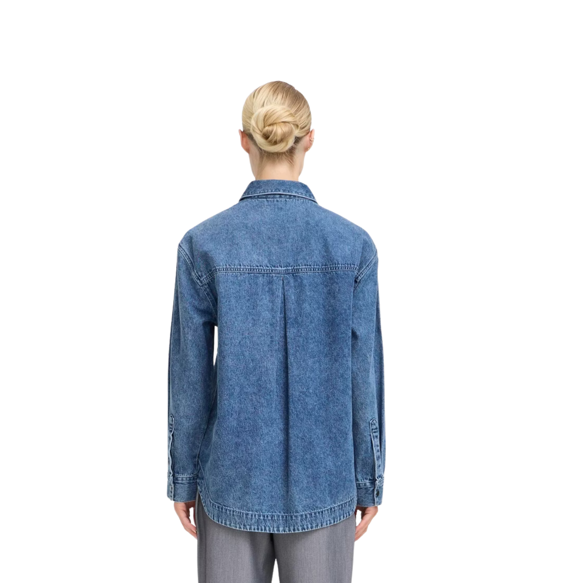 JACKET DE JEANS FEMME KAPUCA 20817001 B YOUNG MAHEU GO SPORT DOS MANNEQUIN