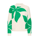 TRICOT FEMME, OMEA FLEUR VERTE 20818454 B YOUNG MAHEU GO SPORT DEVANT