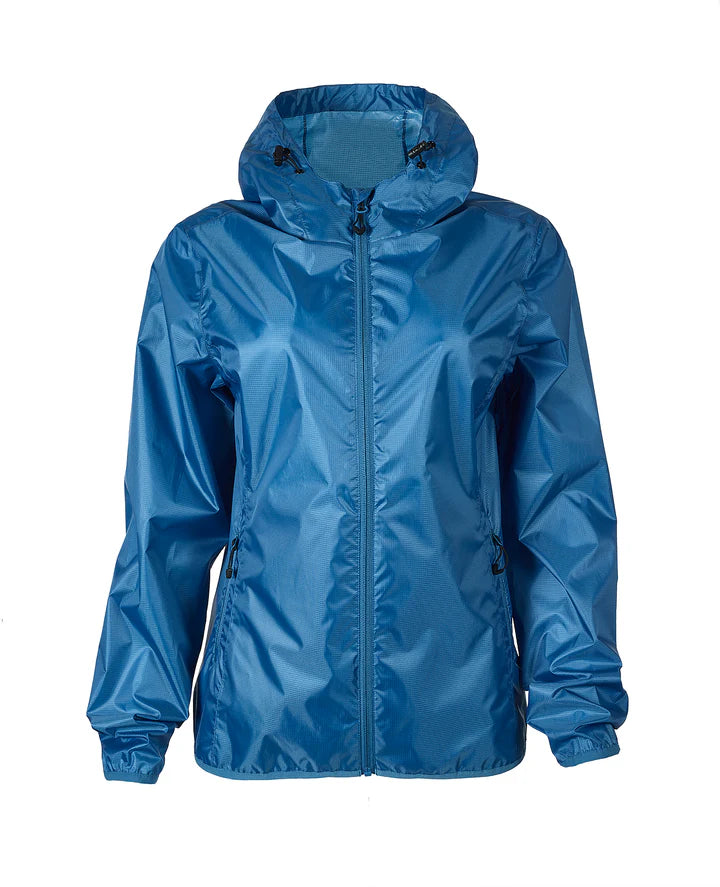 MANTEAU IMPERMÉABLE POUR FEMME, RAINDROP 2084 BLEU VERTICAL MAHEU GO SPORT DEVANT