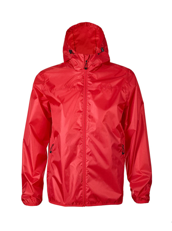 MANTEAU IMPERMÉABLE POUR HOMME, RAINDROP 2085 ROUGE VERTICAL MAHEU GO SPORT