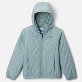 MANTEAU MATELASSÉ FILLE BELLA PLUSH II BLEU 2090091 461 COLUMBIA MAHEU GO SPORT DEVANT