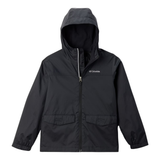 MANTEAU MI-SAISON COLUMBIA GARÇON RAIN-ZILLA II NOIR 2090141 010 MAHEU GO SPORT DEVANT