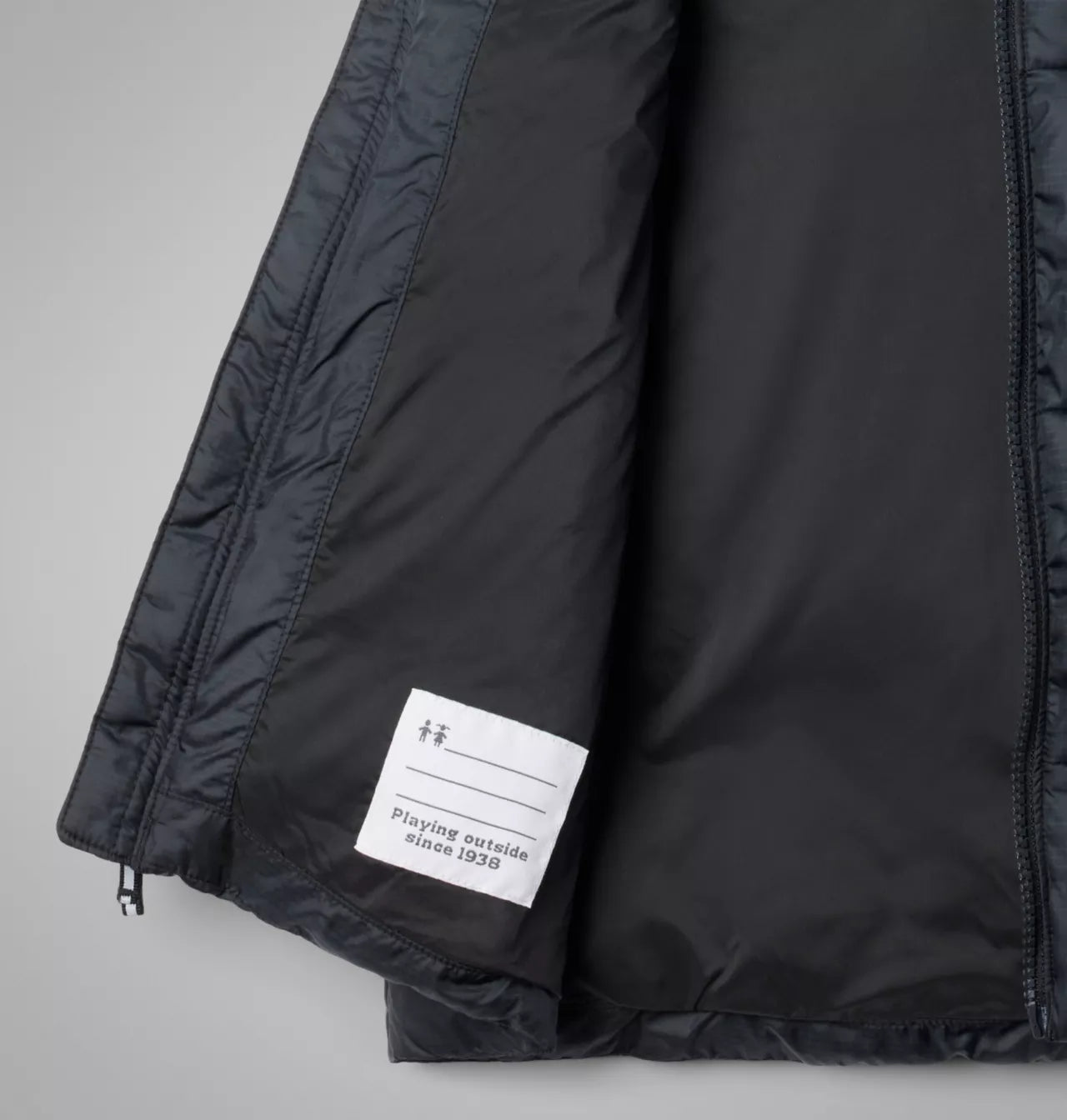 VESTE ISOLÉE SANS MANCHE JUNIOR, PUFFECT NOIR