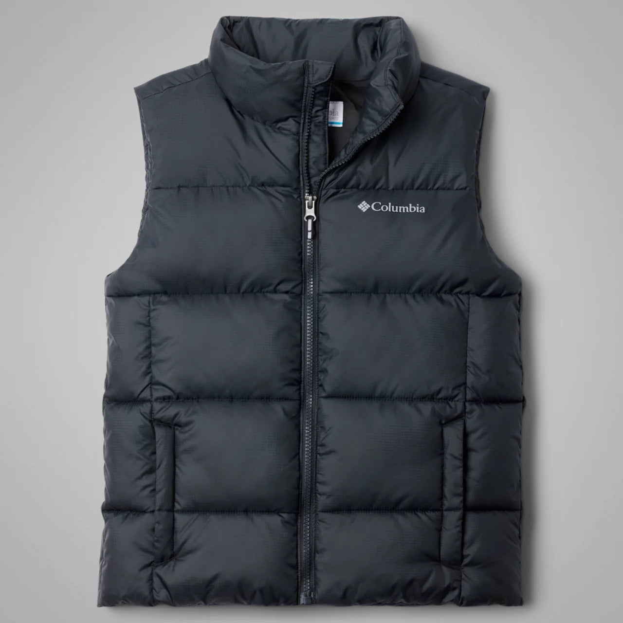 VESTE ISOLÉE SANS MANCHE JUNIOR PUFFECT NOIR 2090601 COLUMBIA MAHEU GO SPORT DEVANT