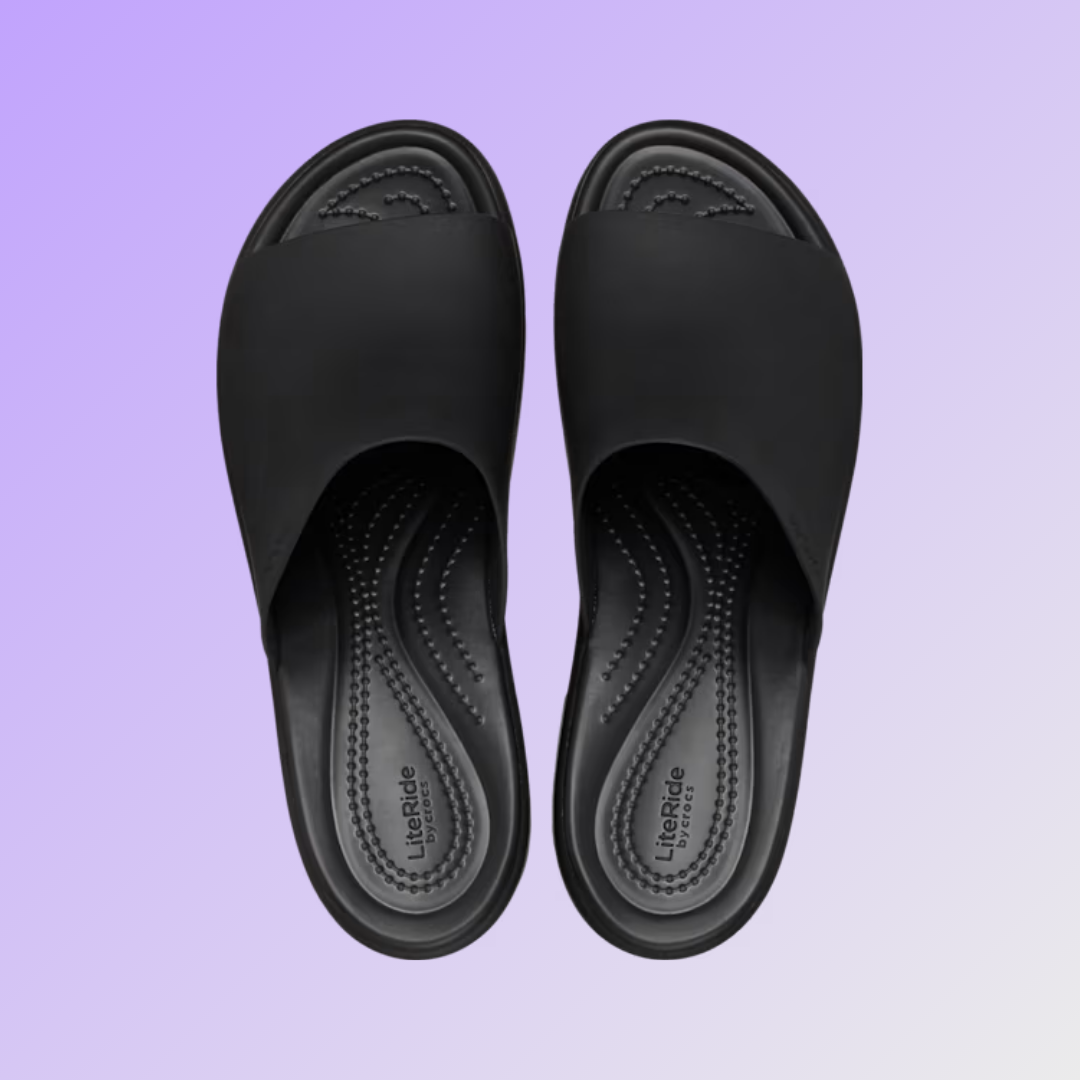 SANDALE POUR FEMME, BROOKLYN À TALON NOIR - Maheu Go Sport