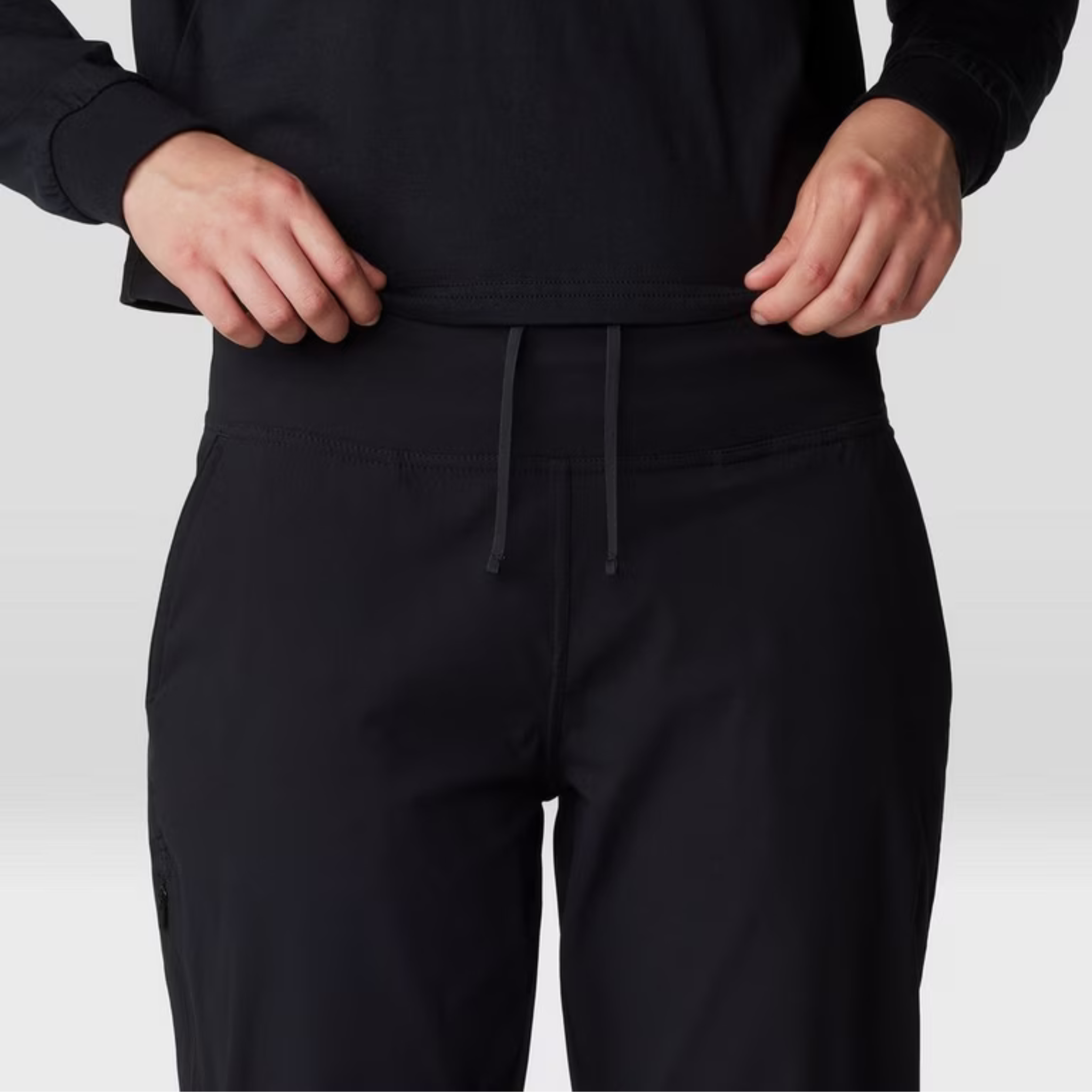 WOMEN'S PANTS, DYNAMA BLACK