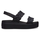 SANDALE FEMME BROOKLYN TISSÉ NOIR 209977 060 CROCS MAHEU GO SPORT CÔTÉ