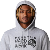 HAUT À CAPUCHON MOUNTAIN HARDWEAR HOMME LOGO MHW PO GRIS 2100581 057 MAHEU GO SPORT CAPUCHE