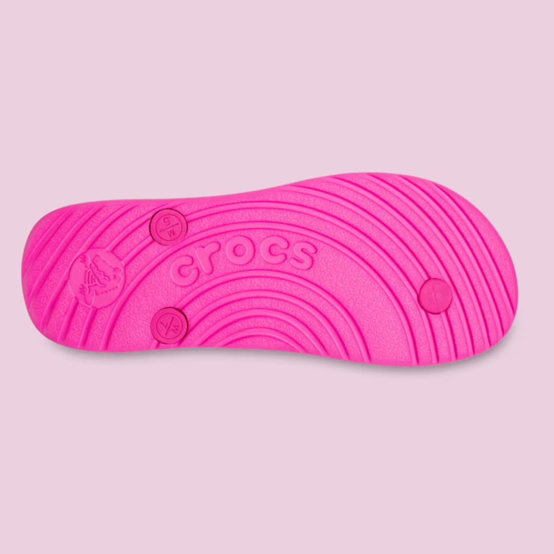 SANDALE UNISEXE CROCS FLIP ROSE 210089 6TW CROCS MAHEU GO SPORT SEMELLE