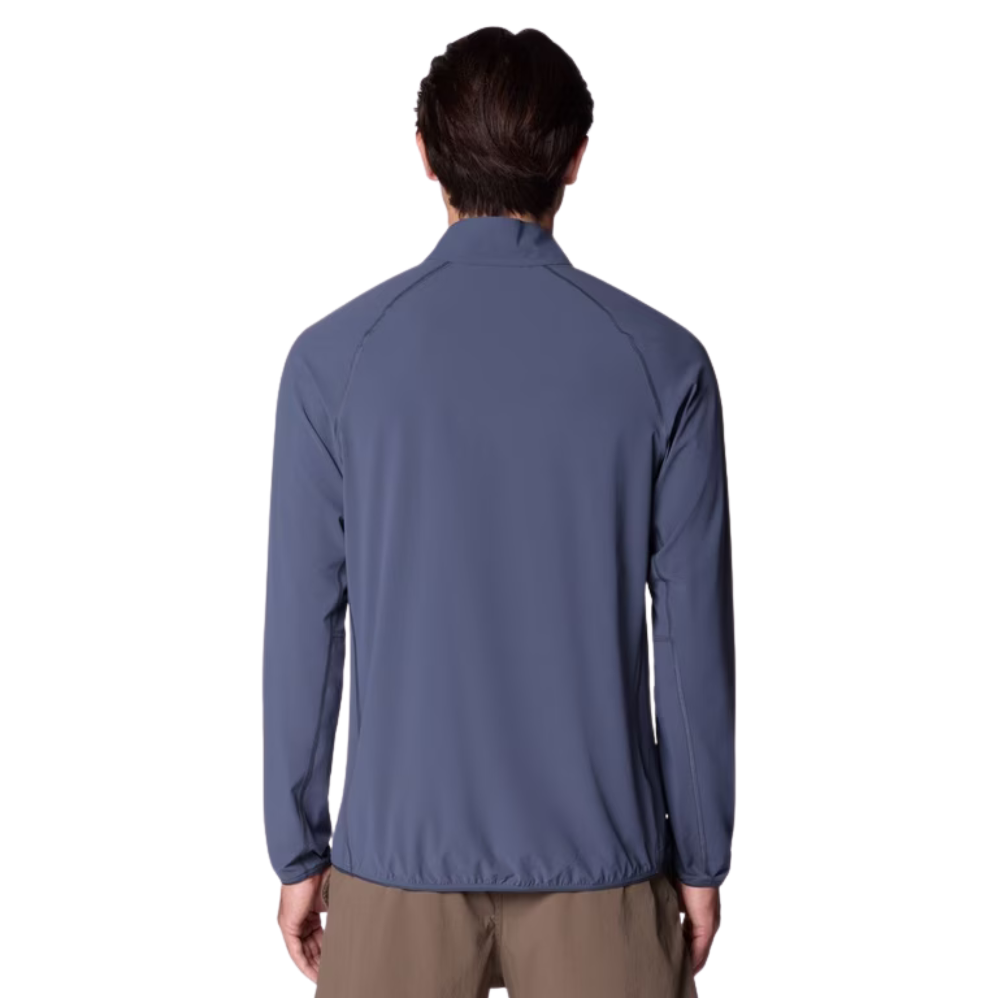 MEN'S HALF-ZIP SWEATER, SUNSHIELD MOON BLUE