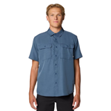 CHEMISE MANCHES COURTES MOUNTAIN HARDWEAR HOMME CANYON ZINC 2110231492 MAHEU GO SPORT MANNEQUIN DEVANT