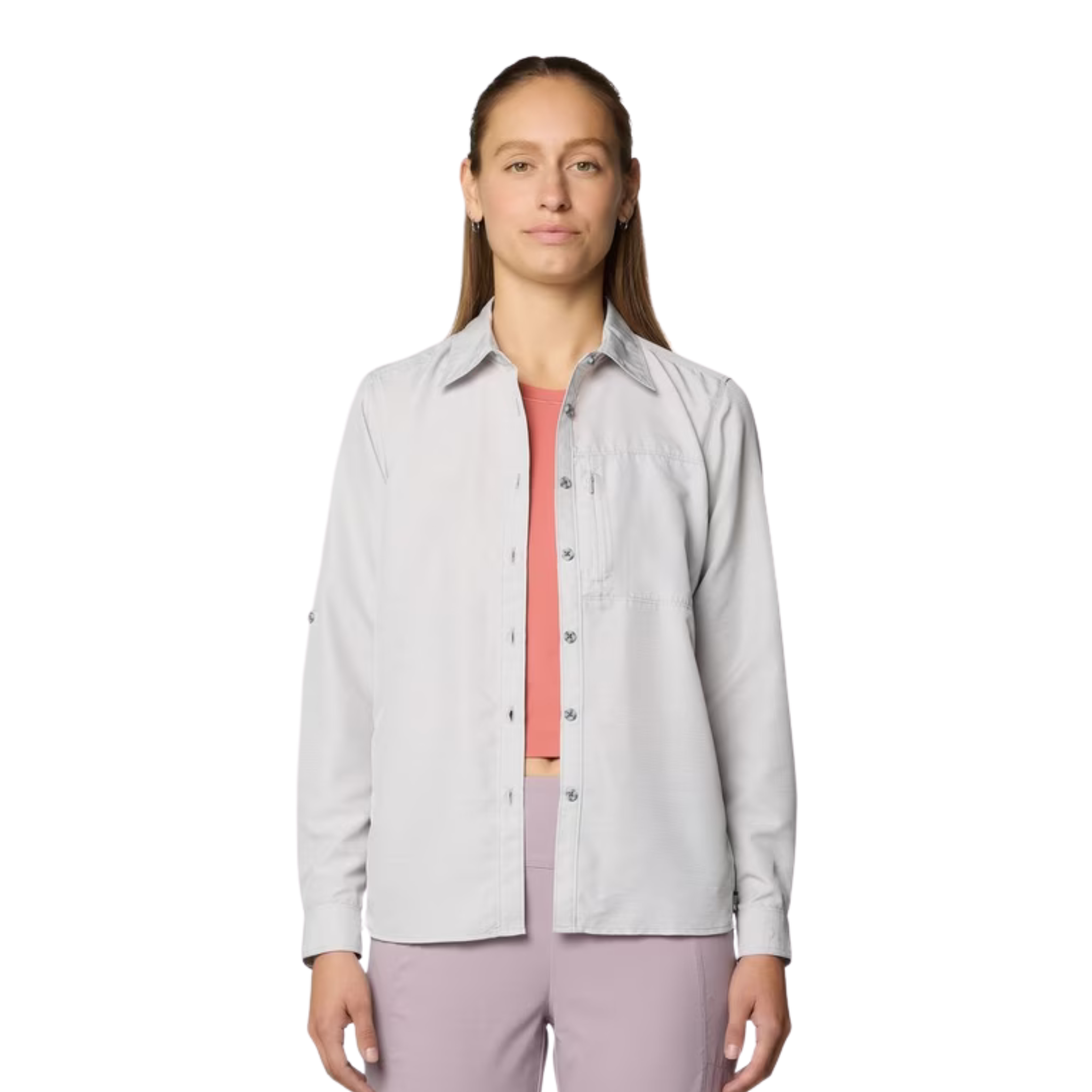 CHEMISE MANCHES LONGUES MHW FEMME CANYON LIGHT DUNES 2110541 056 MAHEU GO SPORT DEVANT