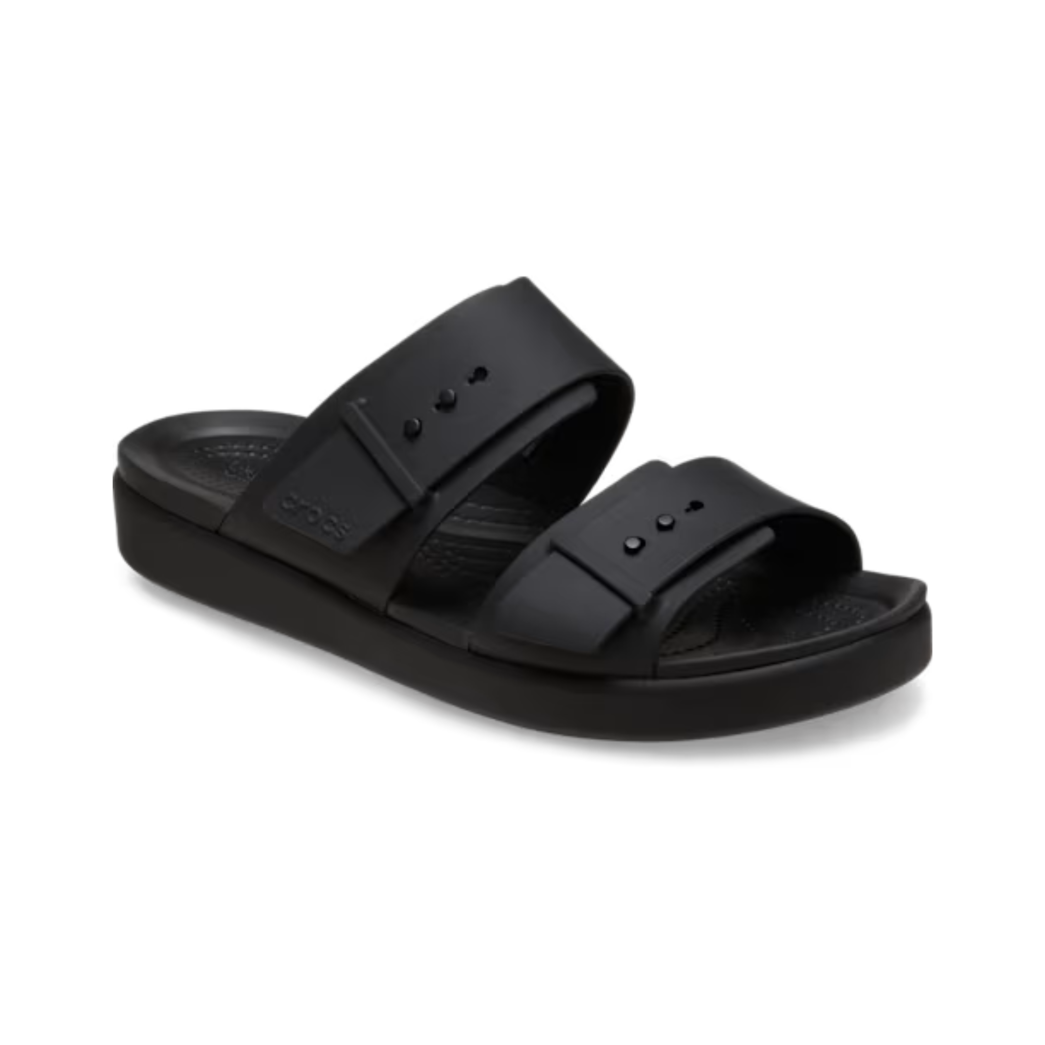 SANDALES POUR FEMME, BROOKLYN BUCKLE LOW NOIR