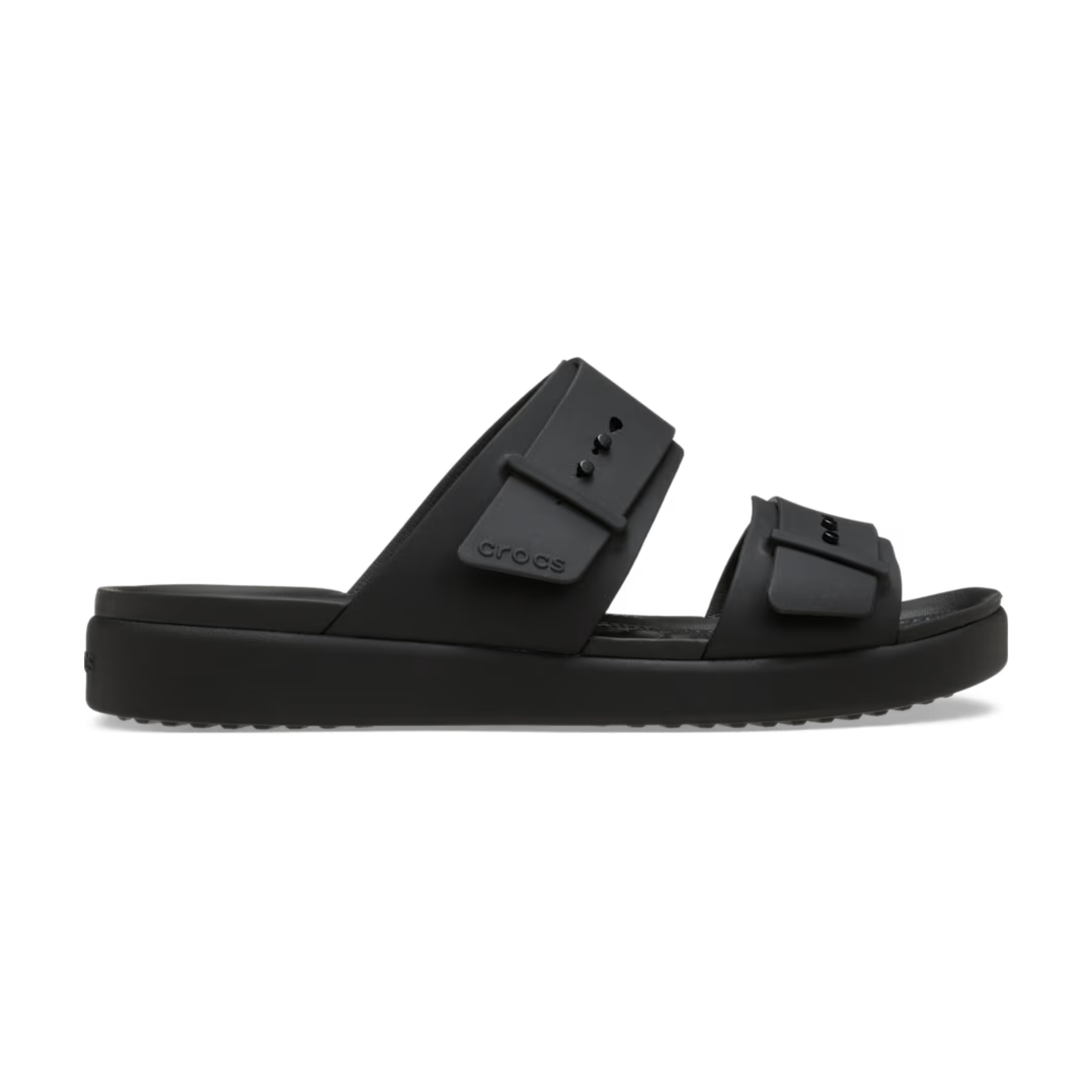 SANDALES CROCS FEMME BROOKLYN BUCKLE LOW NOIR 211215 001 MAHEU GO SPORT CÔTÉ
