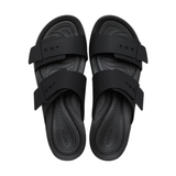 SANDALES CROCS FEMME BROOKLYN BUCKLE LOW NOIR 211215 001 MAHEU GO SPORT PAIRE DESSUS