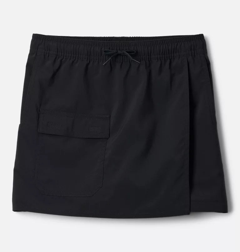JUPE-SHORT POUR FILLE SILVER RIDGE NOIR 2117111 010 COLUMBIA MAHEU GO SPORT DEVANT