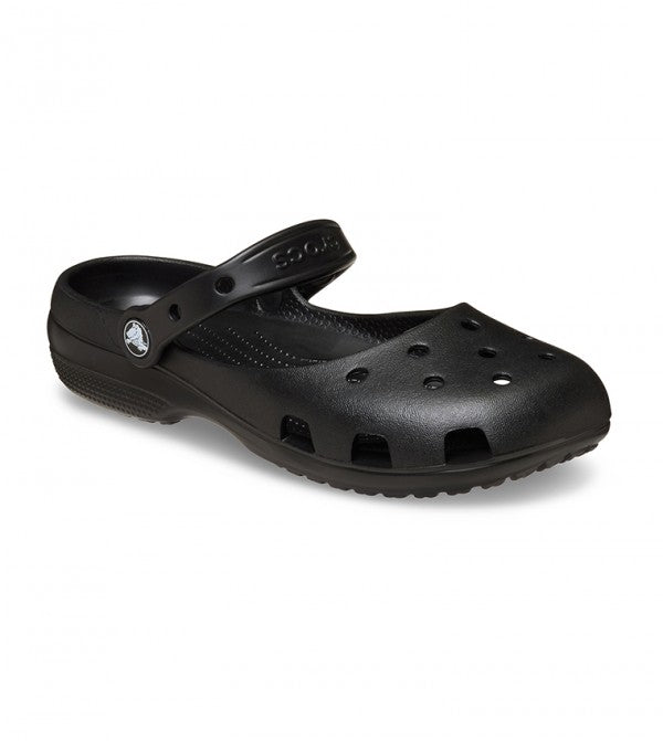 SANDALE CROCS FEMME BALLET NOIR 211994 MAHEU GO SPORT ANGLE