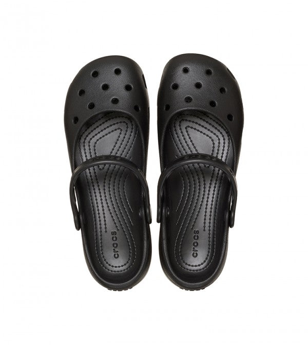 SANDALE CROCS FEMME BALLET NOIR 211994 MAHEU GO SPORT PAIRE DESSUS