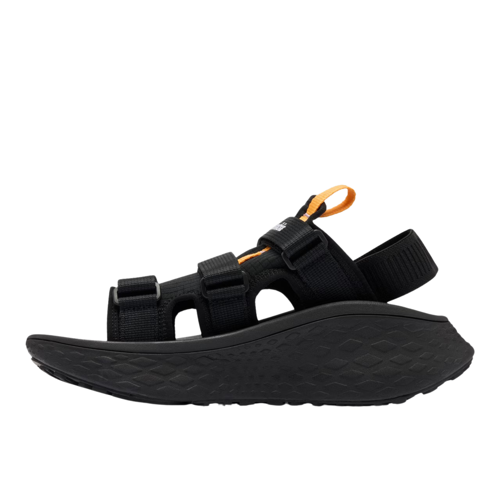 WOMEN'S SANDALS, KONOS ELEVATE BLACK