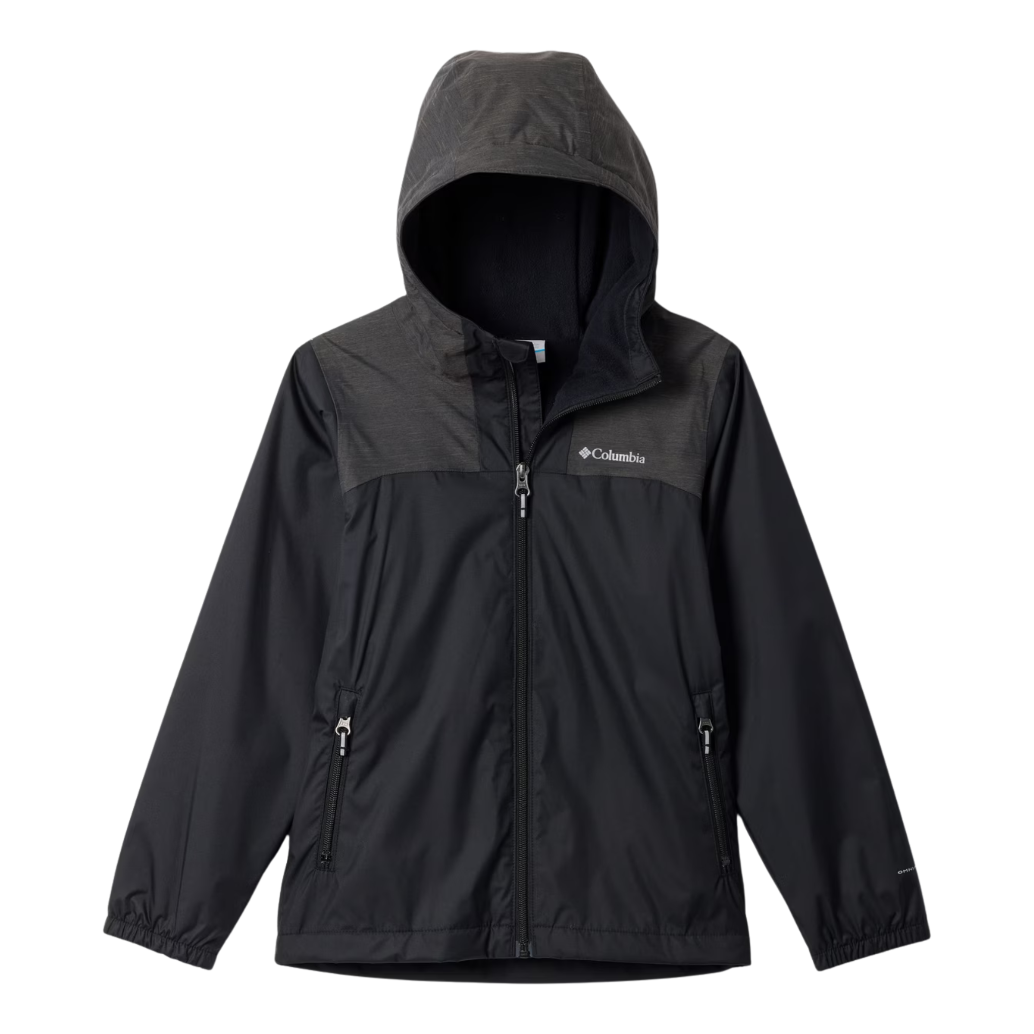 MANTEAU MI-SAISON COLUMBIA JUNIOR RAINY TRAILS III NOIR 2154901 010 MAHEU GO SPORT DEVANT