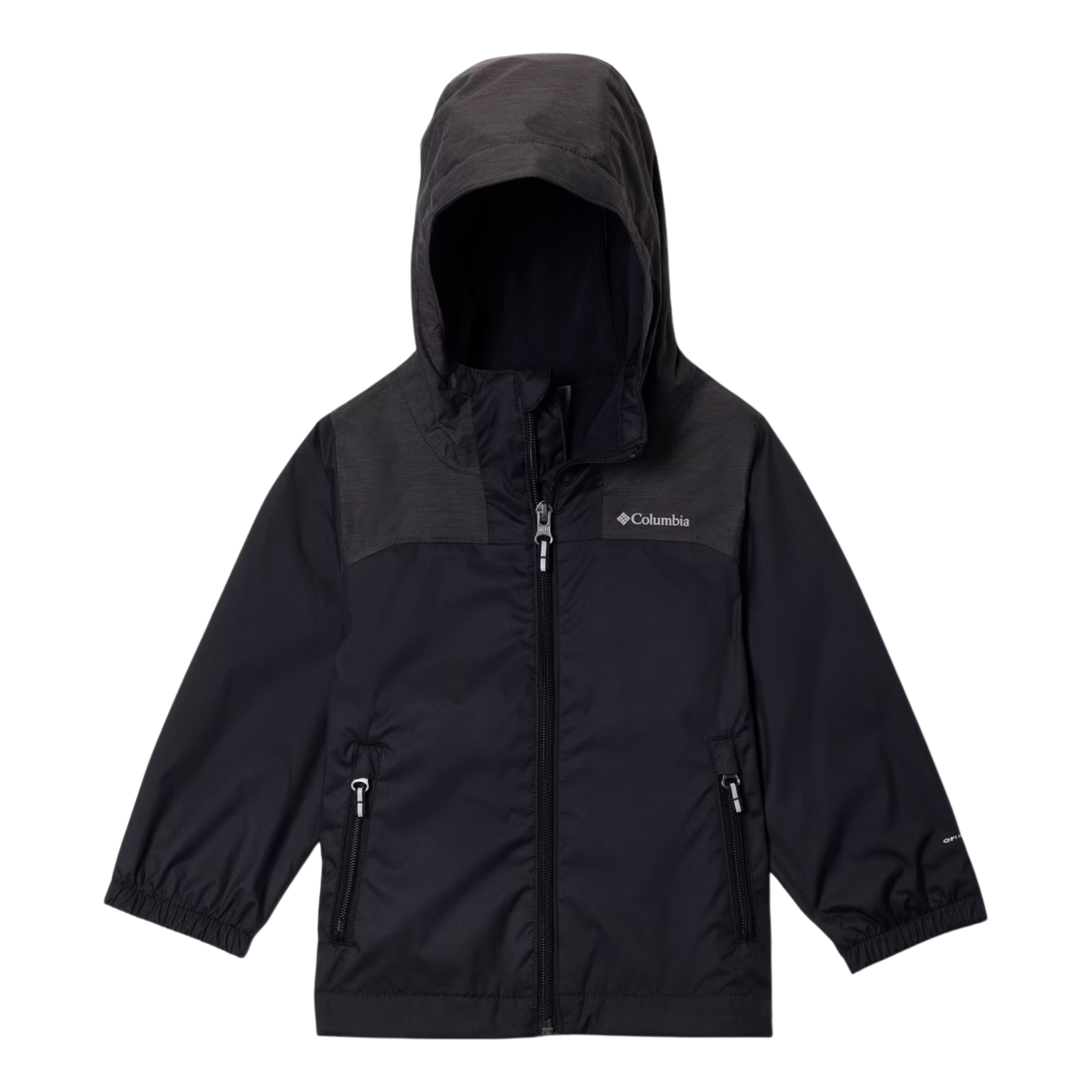 MANTEAU MI-SAISON COLUMBIA ENFANT RAINY TRAILS III NOIR 2154902 010 MAHEU GO SPORT DEVANT
