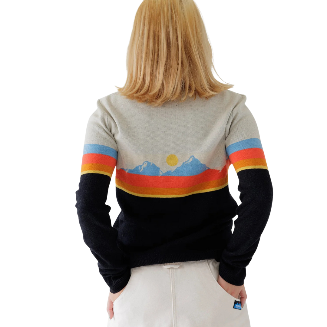 TRICOT POUR FEMME, HILLROSE SUNSET RANGE 2169 2637 KAVU MAHEU GO SPORT MANNEQUIN DOS