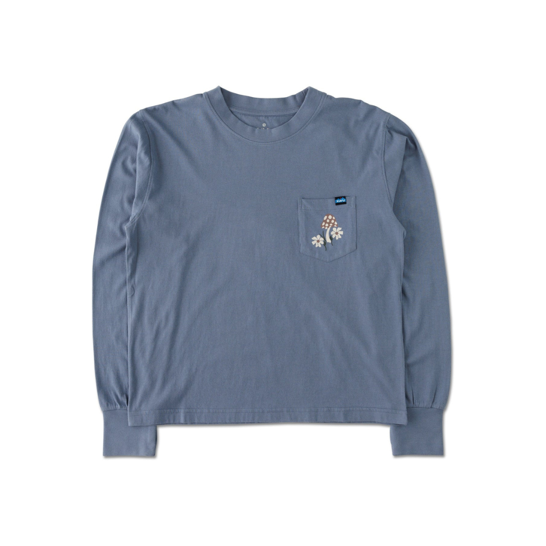 HAUT MANCHES LONGUES FEMME WESTRAY BLUE MIRAGE 2229 1220 KAVU MAHEU GO SPORT DEVANT