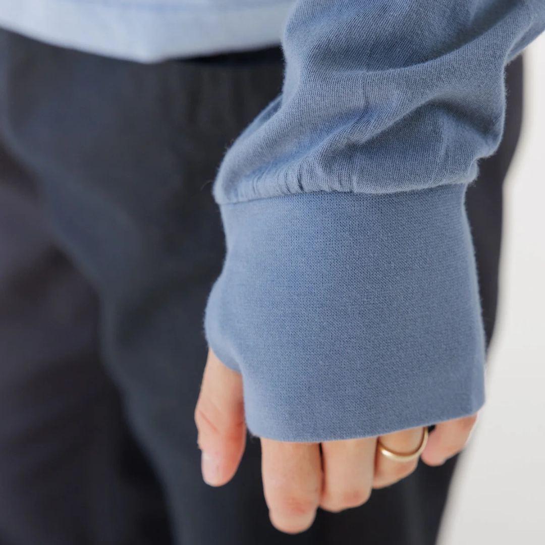 HAUT MANCHES LONGUES FEMME, WESTRAY BLUE MIRAGE