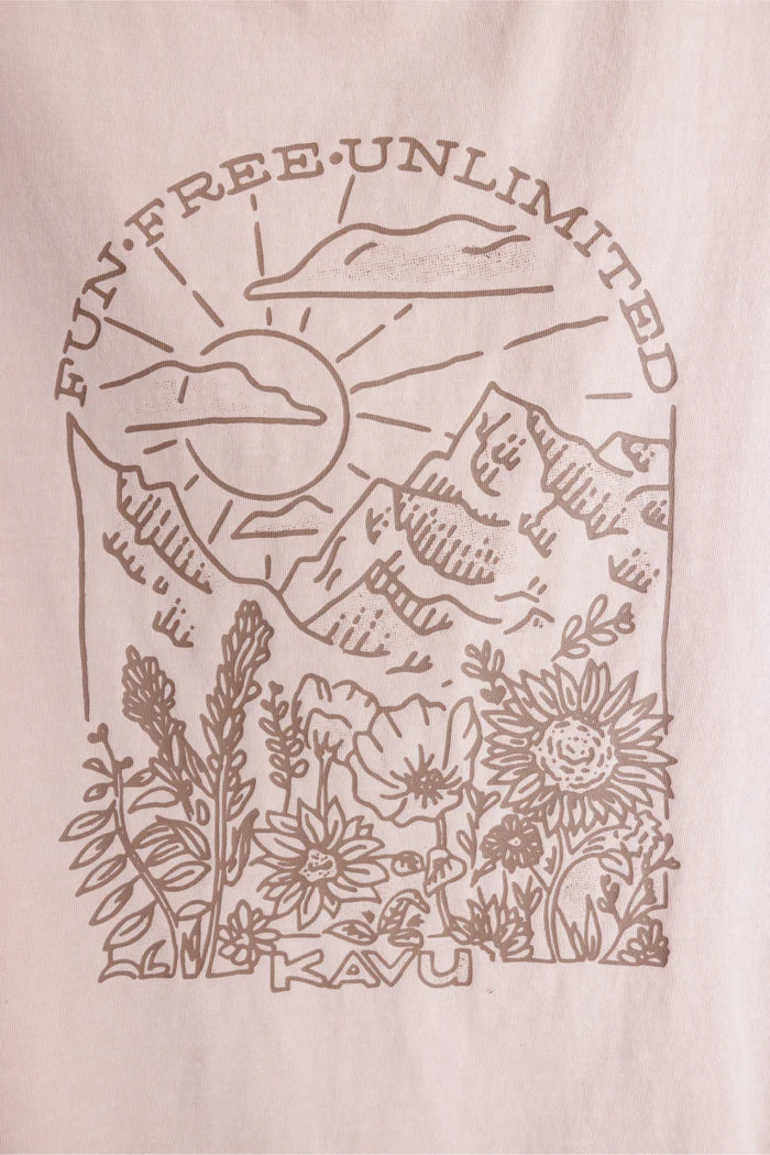 CAMISOLE FEMME SUMMERTOWN FRAPPE 2240 KAVU MAHEU GO SPORT DETAIL IMPRIMÉ