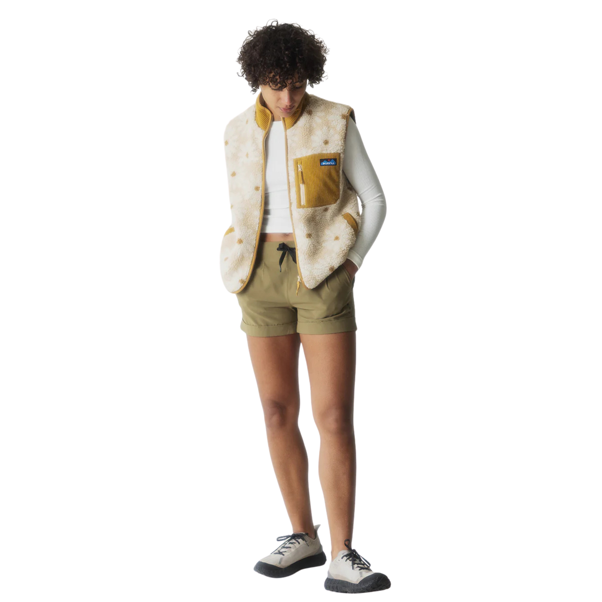 VESTE SANS MANCHES FEMME OZETTE MELLOW DAISY 2264 2859 MAHEU GO SPORT MANNEQUIN PLEIN PIED DEVANT