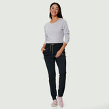 PANTALON CHLOROPHYLLE FEMME ALLYSON NOIR 22980 MAHEU GO SPORT DEVANT MANNEQUIN PLEIN PIED