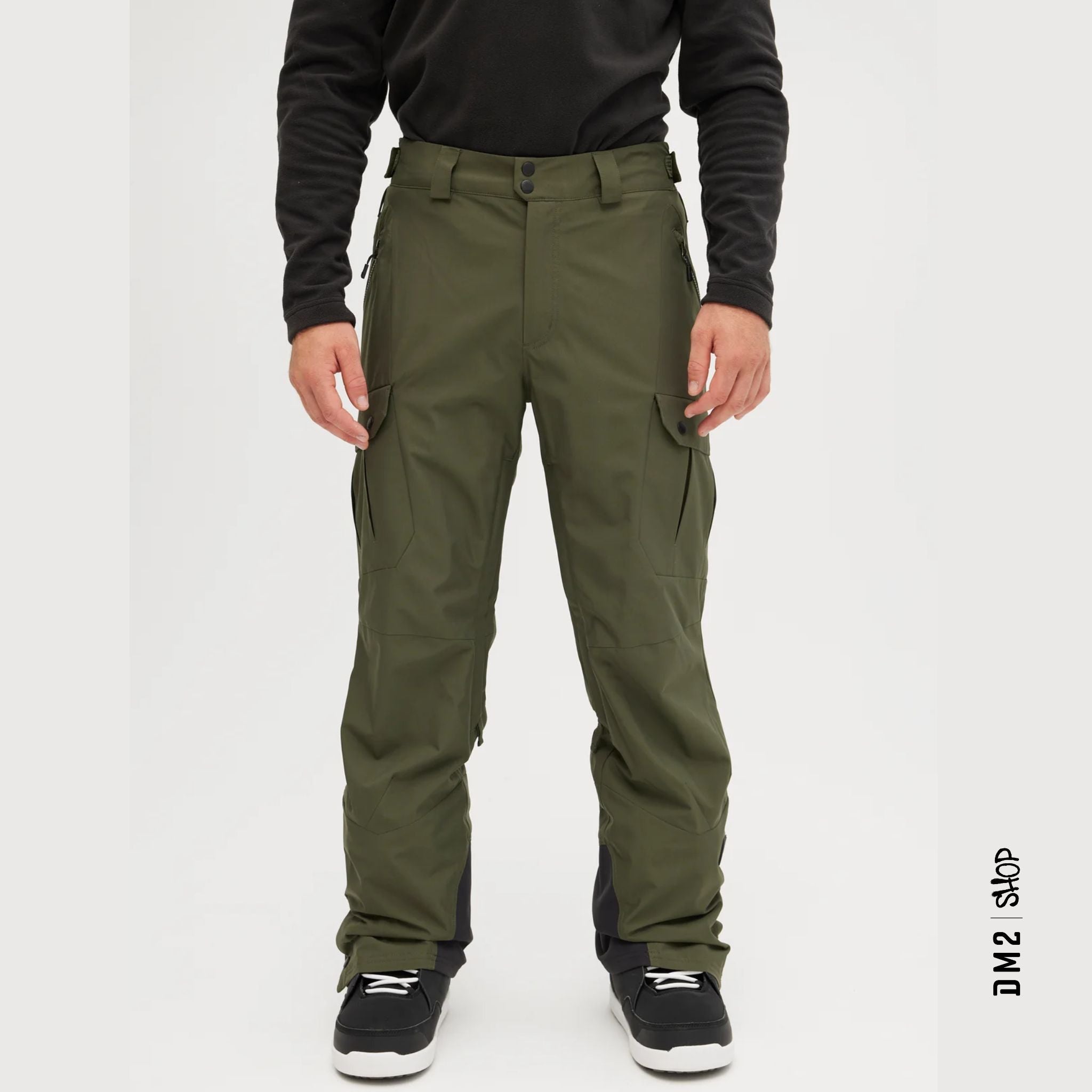 PANTALON SHELL SNOW HOMME CARGO OLIVE, O'NEILL - Maheu Go Sport