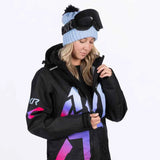 ENSEMBLE MOTONEIGE 1 PIÈCE FEMME, COLD CROSS ISOLÉ NOIR