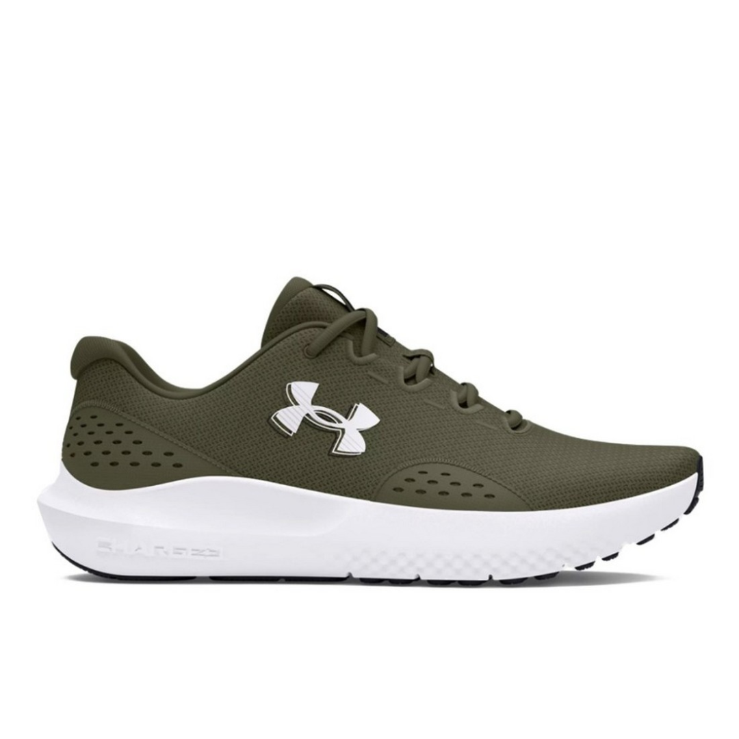 ESPADRILLE COURSE HOMME SURGE 4 OLIVE 3027000 301 UNDER ARMOUR MAHEU GO SPORT CÔTÉ