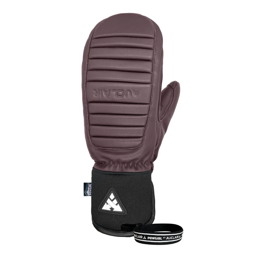 MITAINES HIVER CUIR SKI FEMME OUTSEAM BURGUNDY 3J880 AUCLAIR MAHEU GO SPORT DESSUS MAIN