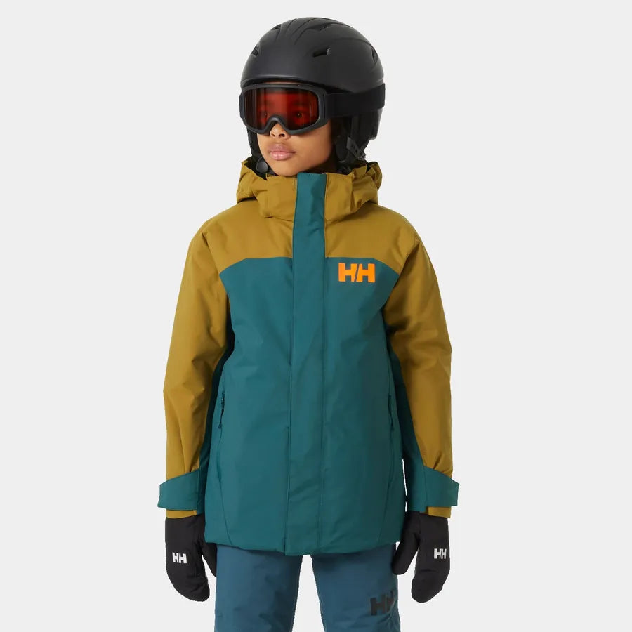 MANTEAU SKI JUNIOR LEVEL DARK CREEK 41728 453 HELLY HANSEN MAHEU GO SPORT DEVANT MANNEQUIN