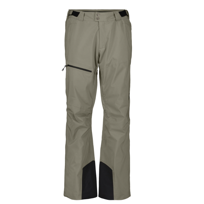 PANTALON HIVER SKI HOMME, ULTIMATE DRYO 10 GRIS POUSSIÈRE 419903 SCOTT MAHEU GO SPORT DEVANT