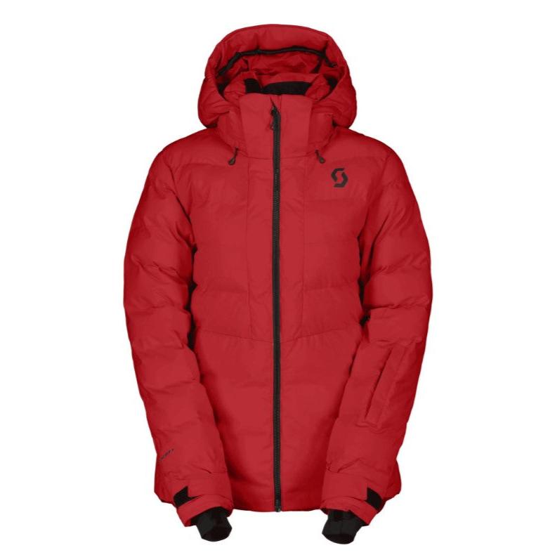 MANTEAU ISOLÉ SKI FEMME ULTIMATE WARM ROUGE 419906 SCOTT MAHEU GO SPORT DEVANT