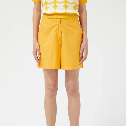 SHORT FEMME JAUNE 41C43020 COMPANIA FANTASTICA maheu go sport devant