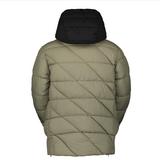 MANTEAU HIVER SKI HOMME, INSULOFT WARM GRIS POUSSIÈRE 422912 SCOTT MAHEU GO SPORT DOS