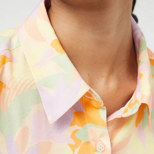 CHEMISE SANS MANCHE FEMME PLUVIA 41C41108 COMPANIA FANTASTICA MAHEU GO SPORT FLEURIT DETAIL COL