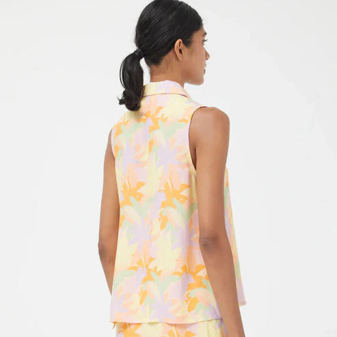 CHEMISE SANS MANCHE FEMME PLUVIA 41C41108 COMPANIA FANTASTICA MAHEU GO SPORT FLEURIT DOS