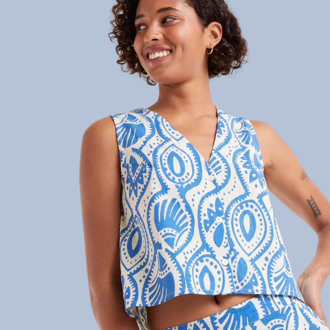 HAUT SANS MANCHE FEMME AQUARIUS 43000 COMPANIA FANTASTICA MAHEU GO SPORT DEVANT MANNEQUIN