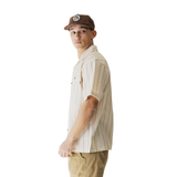 CHEMISE MANCHES COURTES KAVU HOMME ISLAND BOUND SAND STRIPE 5282 2826 MAHEU GO SPORT CÔTÉ MANNEQUIN