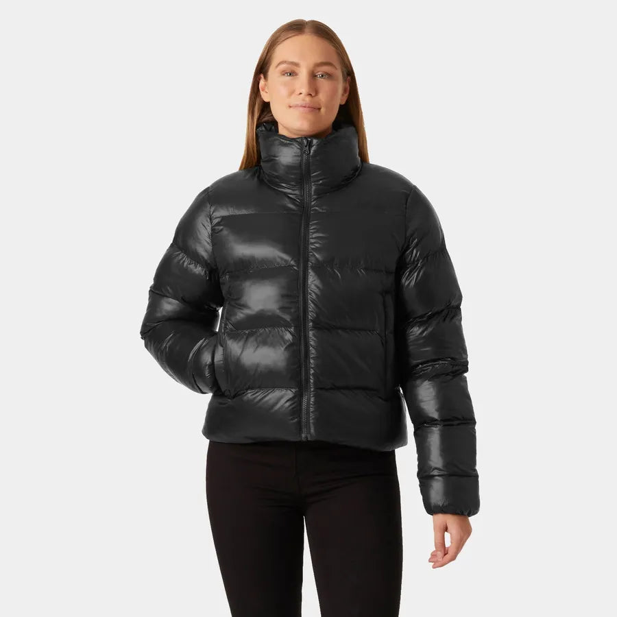 MANTEAU D'HIVER FEMME, JADE NOIR