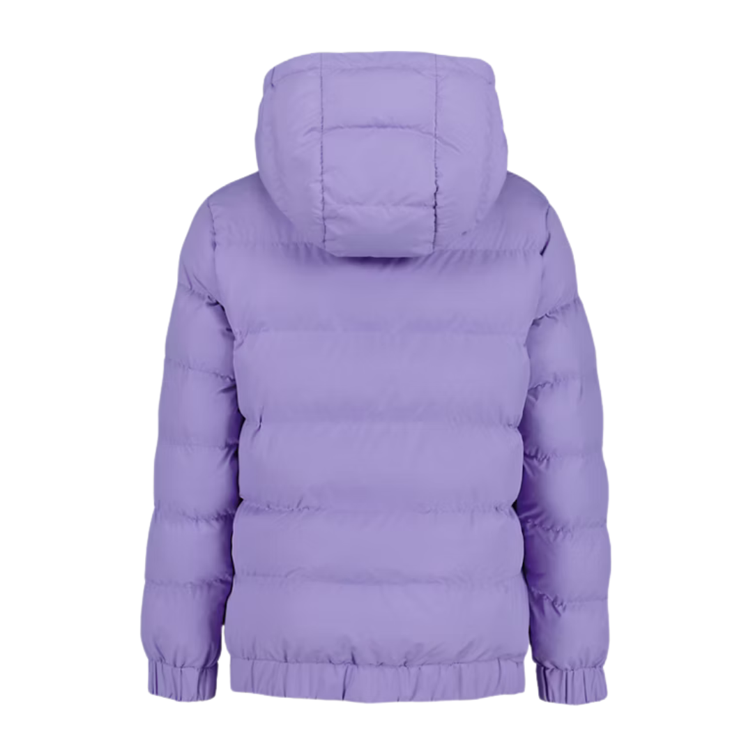 MANTEAU MATELASSÉ FILLE, EXCELLENT MAUVE