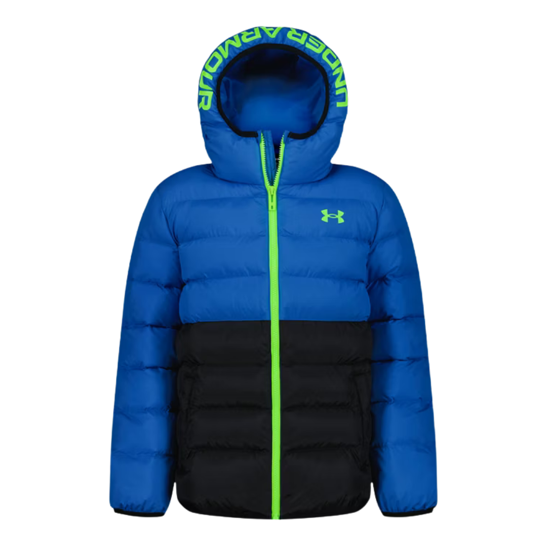 MANTEAU MATELASSÉ GARÇON PRONTO BLEU 6012107 402 MAHEU GO SPORT DEVANT