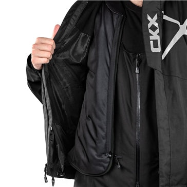 MANTEAU MOTONEIGE CKX POUR HOMME, CONQUER NOIR