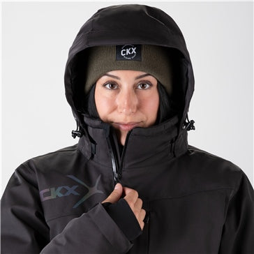 MANTEAU MOTONEIGE CKX POUR FEMME, ALASKA NOIR