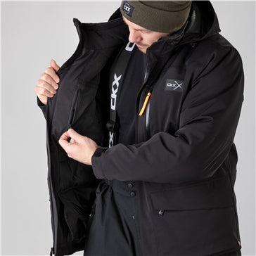 MANTEAU MOTONEIGE CKX POUR HOMME, KELTON NOIR